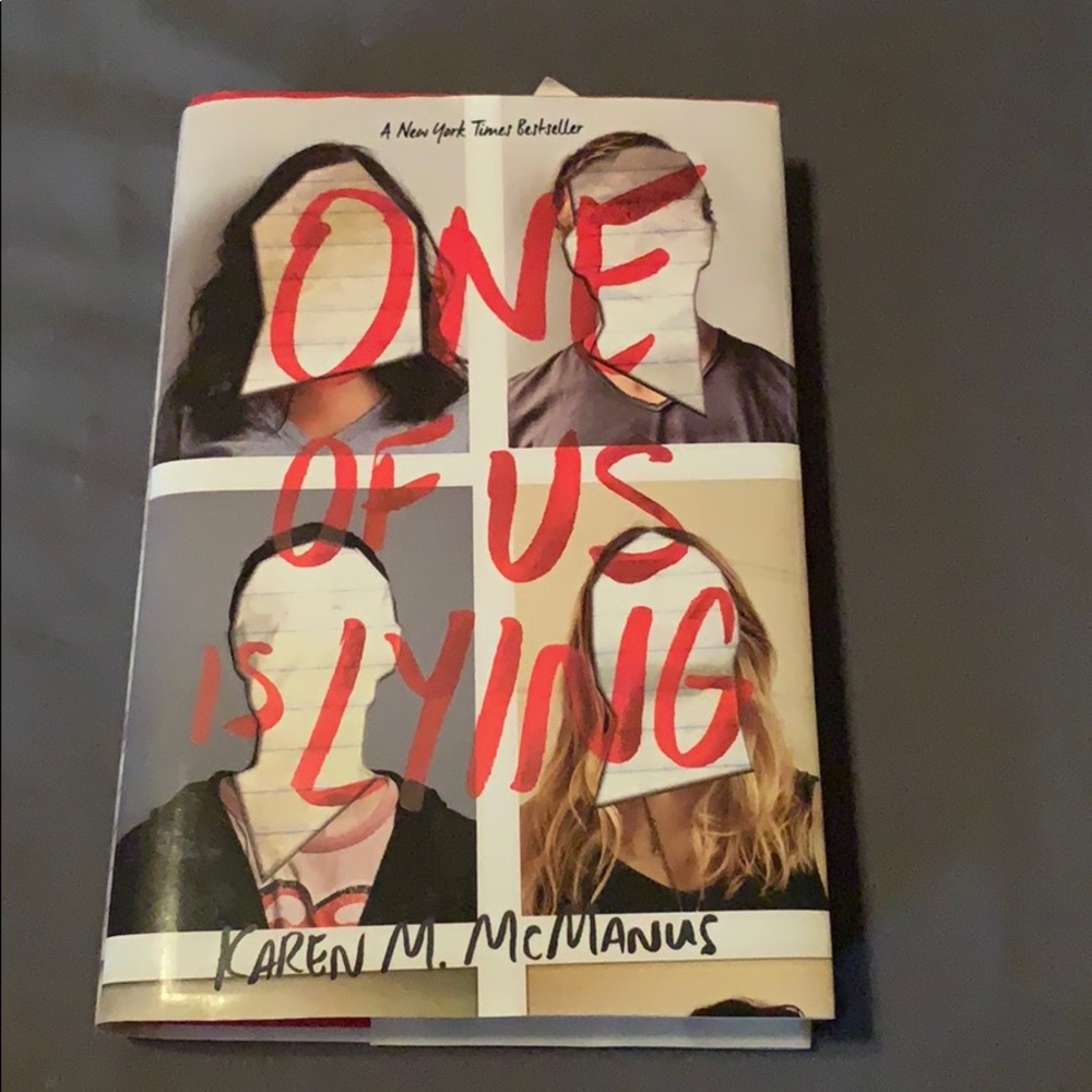 “One Of Us Is Lying” Mystery novel